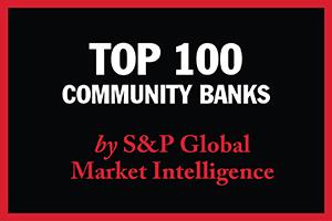 Image: Top 100 Community Banks by S&P Global Market Intelligence
